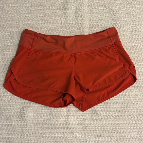 lululemon athletica Pants - LULU LEMON hotty hot shorts crimson red
